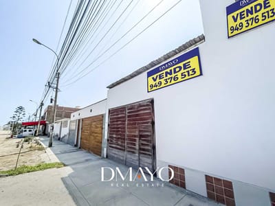 SE VENDE CASA/TERRENO 225M2, PUERTA CALLE, IDEAL PARA NEGOCIO SOBRE PANAMERIC ANTIGUA EN PUNTA NEGRA