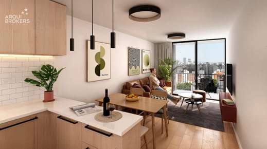 Apartamento de un dormitorio en venta en Cordón - 207