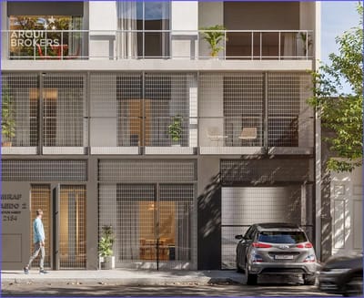 Apartamento monoambiente con patio en venta en Cordón - 103