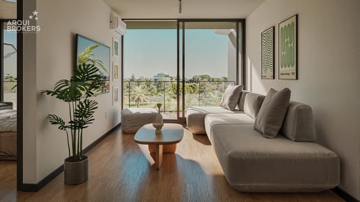 Apartamento de un dormitorio en venta en Barra de Carrasco - 1002