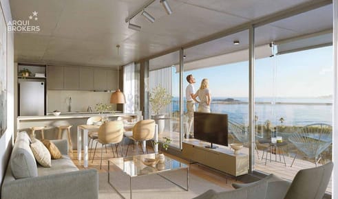 Apartamento de dos dormitorios en venta en Malvín - 801