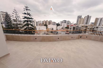 Venta penthouse 242m2 3 dormitorios y área de servicio Barranco límite Miraflores