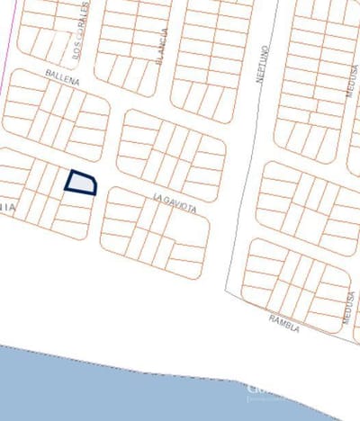 Terreno en Carmelo, Balneario Zagarzazu, La Gaviota a 1 cuadra de la playa