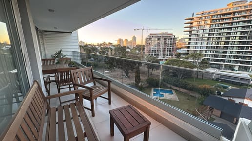 Apartamento en alquiler temporal 2 dormitorios Playa Brava