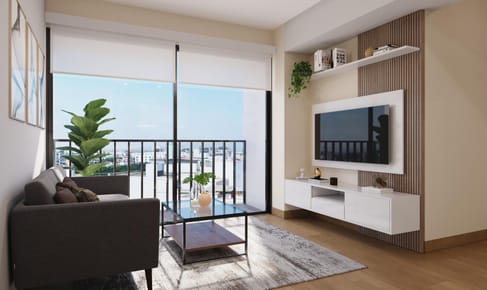 Departamento de 1 dormitorio en San Borja cerca al Wong de Chacarilla