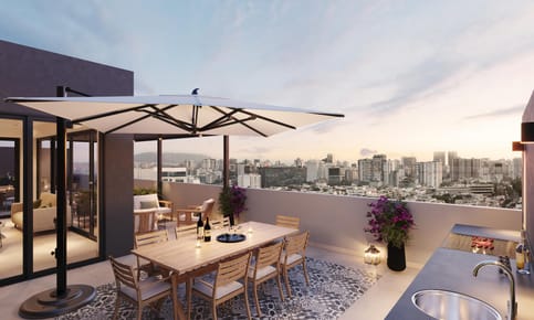 Departamento de 2 dormitorios en venta ubicado en Surquillo limite con Miraflores - ESTILO MARIPOSA