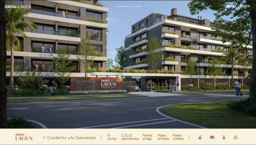Venta Apartamento de 2 Dormitorios en Parque Carrasco