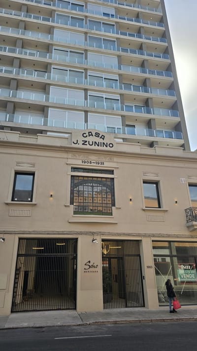 Apartamento en alquiler de 1 dormitorio, zona Cordon