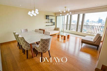 Se vende duplex en CORPAC San Borja, 2 cocheras paralelas y gran terraza