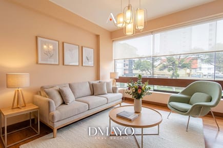 EXCLUSIVO DPTO EN AV. JAVIER PRADO OESTE CON EUCALIPTOS, SAN ISIDRO, 115 M2, 3 DORMITORIOS