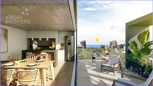 Apartamento de un dormitorio en venta en Centro - 606