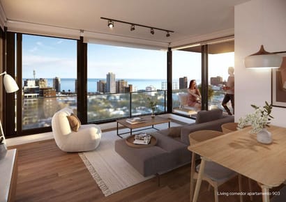 Venta apartamento monoambiente con terraza en Centro