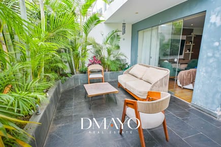 Venta o Alquiler de exclusivo departamento con 2 dormitorios con baño incorporado y 3 terrazas
