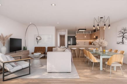 Departamento en construcción en Surco cerca a parques, comercio y más