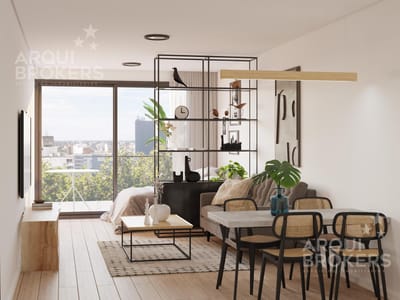 Apartamento de un dormitorio en venta en Cordón - 1002