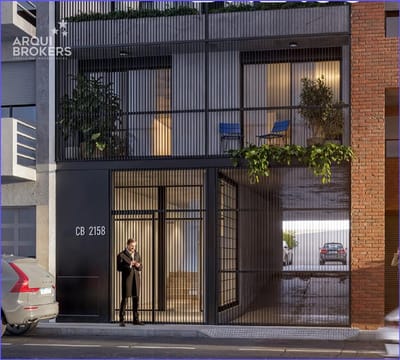 Apartamento penthouse de un dormitorio en venta en Cordón Sur - 1001