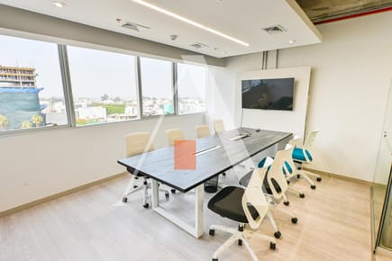 Venta Oficina Equipada de 96.70 m² en Surco | 2 Cocheras | Lista para Operar - Caminos del Inca