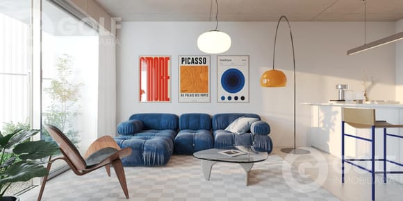 Venta de apartamento de 1 dormitorio en Barrio Sur