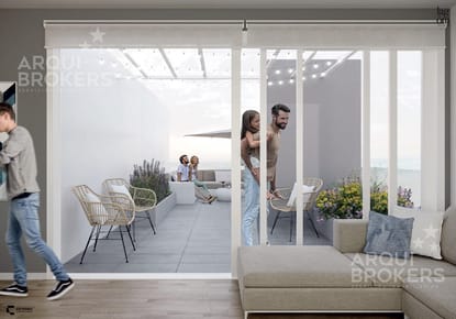 Apartamento en  venta de tres dormitorios en Tres Cruces- 104