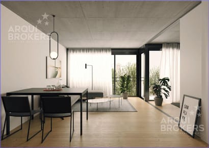 Apartamento  monoambiente en venta en Tres Cruces - 105