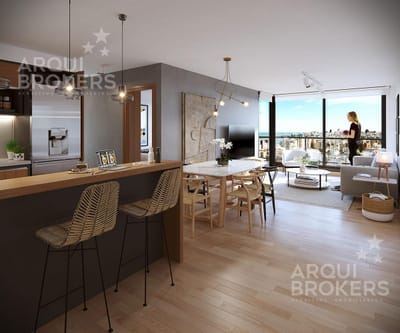 Apartamento  monoambiente en venta en Pocitos - 210