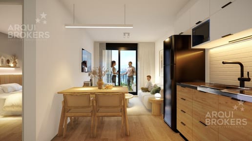 Apartamento penthouse de un dormitorio en venta en Buceo - 408