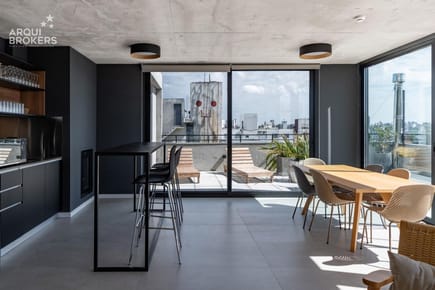 Apartamento monoambiente en alquiler  en Pocitos con garaje