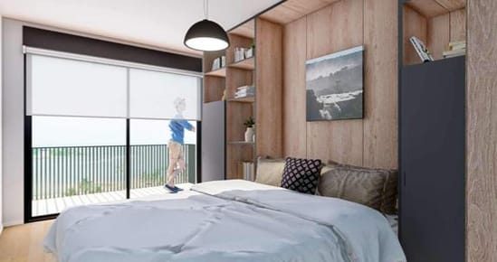 Venta monoambiente con terraza en Palermo, Montevideo