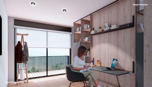 Venta monoambiente con terraza en Palermo, Montevideo