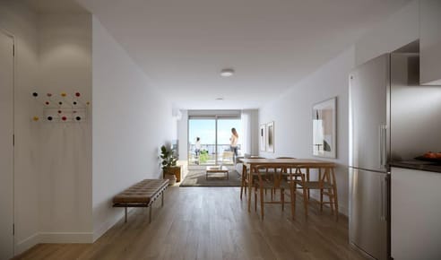 Venta apartamento dos dormitorios con terraza doble en Cordón