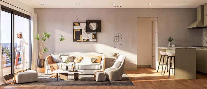 Venta Departamento 1 Dormitorio y Terraza - Cordón Sur