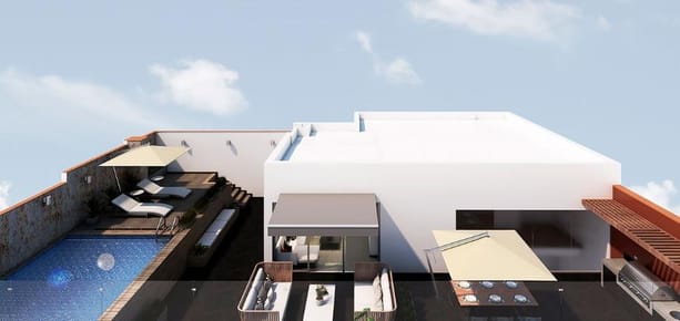 Penthouse 4 Dorm y piscina propia a pasos del Jockey Club y la U de Lima