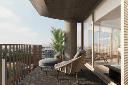 Departamento de 1 dormitorio, 40 m2 - cerca del Lima Golf