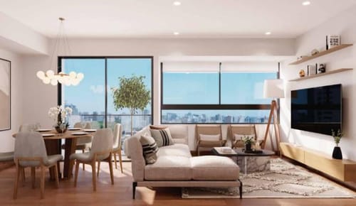 Departamento con  100 m² de 3 Dormitorios - Edificio tipo boutique