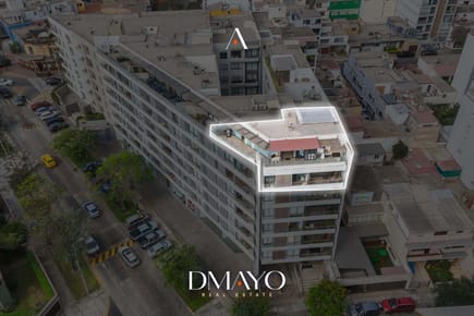 Venta Departamento dúplex en Barranco 3 habitaciones a 2 cuadras de 28 de julio y ALICORP