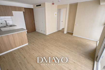 Venta de departamento de estreno para inversión/1 dormitorio/40m2/frente al Campo de Marte
