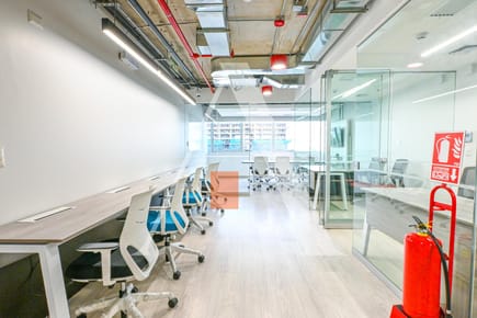 Venta Oficina Equipada de 96.70 m² en Surco | 2 Cocheras | Lista para Operar - Areas comunes