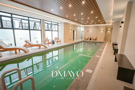 Venta Departamento 2 dormitorios en Miraflores vista lateral al mar, áreas comunes como un club