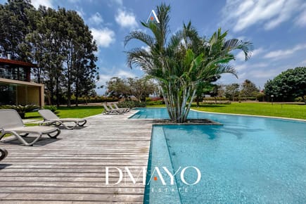 Venta de terreno 1066 m2 en condominio Oasis del Campo en Quilmana lote 26 - Cañete