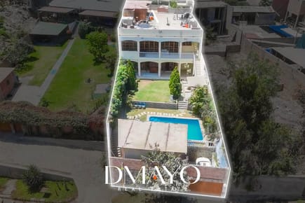 Venta Casa en 3ra etapa Cieneguilla con piscina y parrilla - 9 dorm - 3 estacionamientos