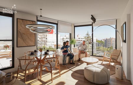 Apartamento de un dormitorio en venta en La Blanqueada - 304