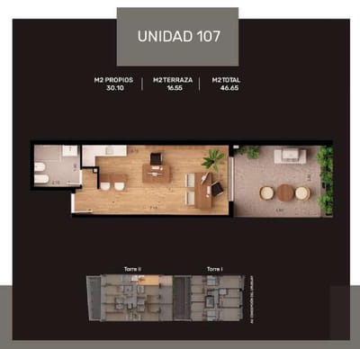 Apartamento en Malvín