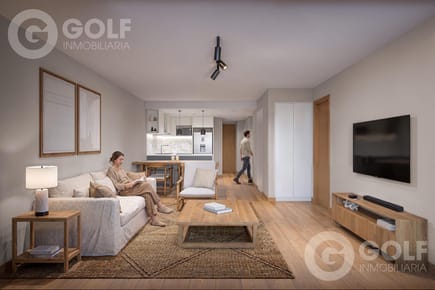 Venta de monoambiente con terraza en Pocitos