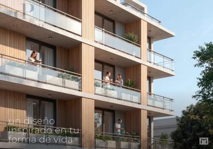 Apartamento en Malvín de 1 dormitorio 