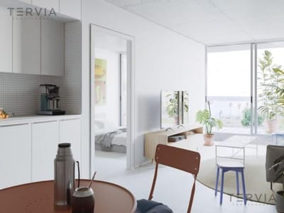 Apartamento en venta de 2 dormitorios con vista al río en Barrio Sur
