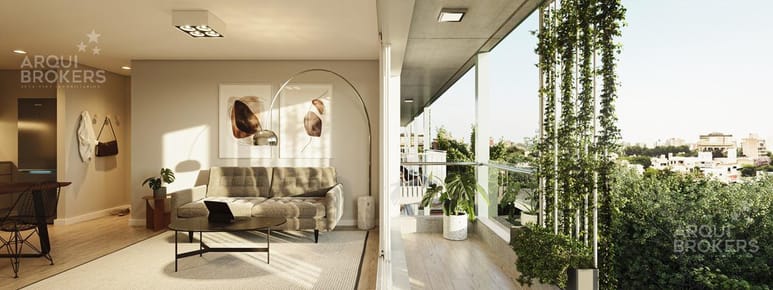 Apartamento  de dos dormitorios en venta en Tres Cruces - 613