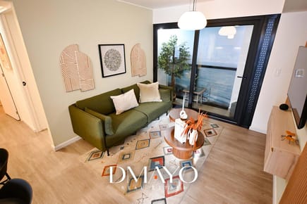 Departamento de 1 dormitorio ubicado frente al Malecón con vista al mar 