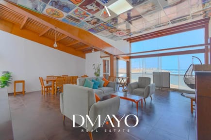 Venta de casa 410m2 construidos con potencial de inversión vista al mar Playa El Silencio