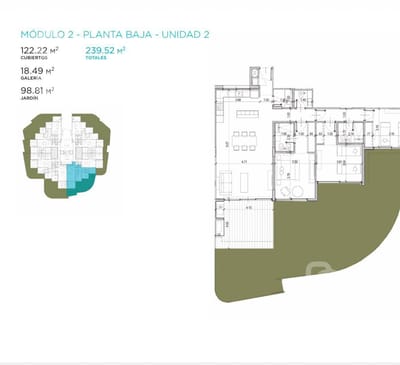 Departamento en venta en Sense Manantiales - Bikini y Montoya, U. 101