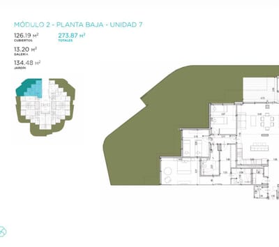 Departamento en venta en Sense Manantiales - Bikini y Montoya, U. 101